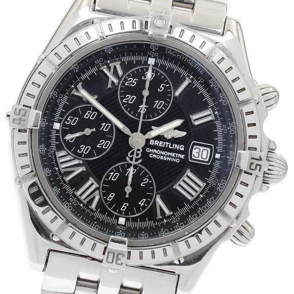 BREITLING Crosswind A13355 Chronograph black Dial Automatic Men's Watch_884548 - Picture 5 of 6